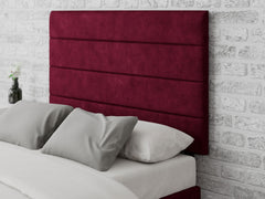 Kelly Headboard 80 cm - Kimiyo Linen - Bordeaux