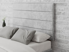 Kelly Headboard 80 cm - Mirazzi Velvet - Silver