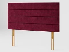 Kelly Headboard 80 cm - Kimiyo Linen - Bordeaux