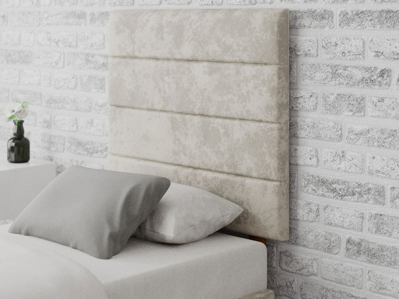 Kelly Headboard 80 cm - Mirazzi Velvet - Pearl