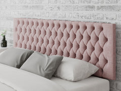 Monroe Headboard 60 cm - Pure Pastel Cotton - Tea Rose