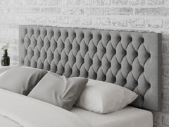 Monroe Headboard 60 cm - Eire Linen - Grey