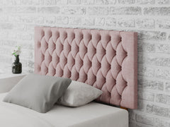 Monroe Headboard 60 cm - Pure Pastel Cotton - Tea Rose