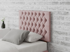 Monroe Headboard 60 cm - Pure Pastel Cotton - Tea Rose