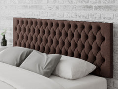 Monroe Headboard 60 cm - Yorkshire Knit - Chocolate