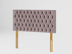 Monroe Headboard 60 cm - Plush Velvet - Blush