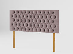 Monroe Headboard 60 cm - Plush Velvet - Blush