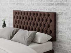 Monroe Headboard 60 cm - Yorkshire Knit - Chocolate