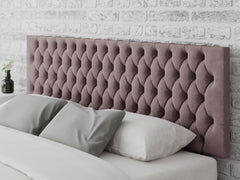 Monroe Headboard 60 cm - Plush Velvet - Blush