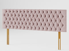 Monroe Headboard 60 cm - Pure Pastel Cotton - Tea Rose