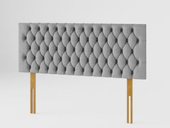 Monroe Headboard 60 cm - Eire Linen - Grey