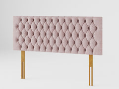 Monroe Headboard 60 cm - Pure Pastel Cotton - Tea Rose