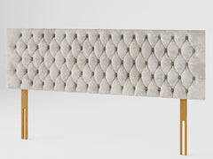 Monroe Headboard 60 cm - Mirazzi Velvet - Pearl