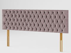 Monroe Headboard 60 cm - Plush Velvet - Blush