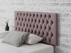 Monroe Headboard 60 cm - Plush Velvet - Blush