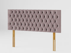 Monroe Headboard 60 cm - Plush Velvet - Blush