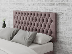 Monroe Headboard 60 cm - Plush Velvet - Blush