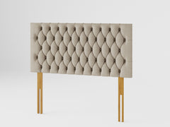 Monroe Headboard 60 cm - Eire Linen - Natural