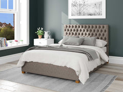 Monroe Upholstered Ottoman Bed - Yorkshire Knit - Mineral