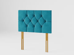 Olivier Headboard 60 cm - Plush Velvet - Teal