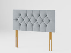 Olivier Headboard 60 cm - Malham Weave - Sky Blue