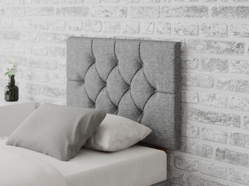 Olivier Headboard 60 cm - Saxon Twill - Grey