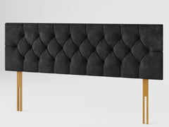 Olivier Headboard 60 cm - Kimiyo Linen - Charcoal