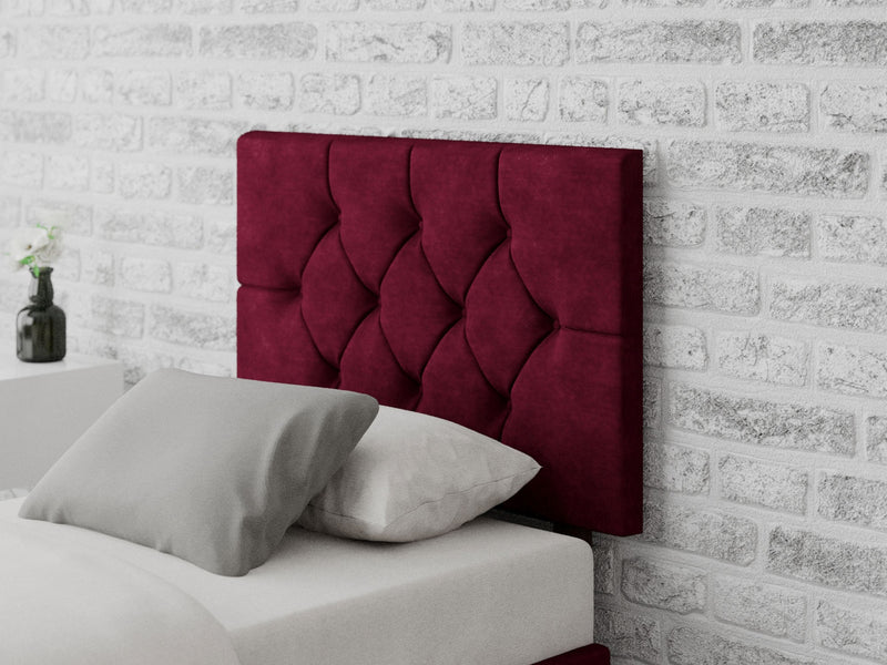 Olivier Headboard 60 cm - Kimiyo Linen - Bordeaux