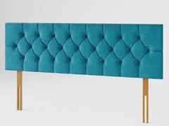 Olivier Headboard 60 cm - Plush Velvet - Teal