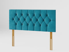 Olivier Headboard 60 cm - Plush Velvet - Teal