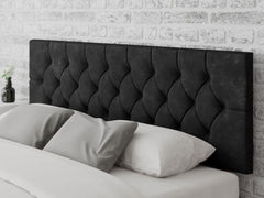 Olivier Headboard 60 cm - Kimiyo Linen - Charcoal