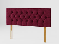 Olivier Headboard 60 cm - Kimiyo Linen - Bordeaux