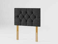 Olivier Headboard 60 cm - Malham Weave - Ebony