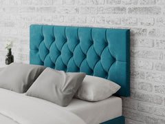 Olivier Headboard 60 cm - Plush Velvet - Teal