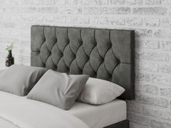 Olivier Headboard 60 cm - Kimiyo Linen - Granite