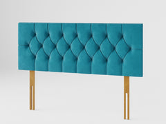 Olivier Headboard 60 cm - Plush Velvet - Teal