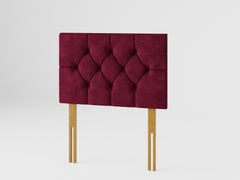 Olivier Headboard 60 cm - Kimiyo Linen - Bordeaux