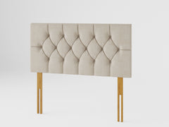 Olivier Headboard 60 cm - Malham Weave - Cream