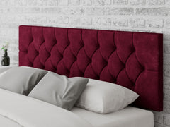 Olivier Headboard 60 cm - Kimiyo Linen - Bordeaux