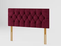 Olivier Headboard 60 cm - Kimiyo Linen - Bordeaux