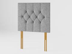 Olivier Headboard 80 cm - Saxon Twill - Grey