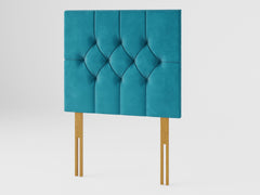 Olivier Headboard 80 cm - Plush Velvet - Teal