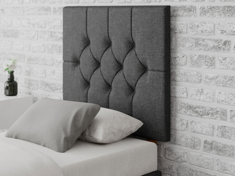 Olivier Headboard 80 cm - Saxon Twill - Charcoal