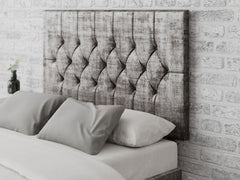 Olivier Headboard 80 cm - Distressed Velvet - Slate