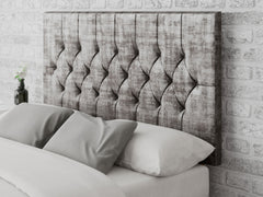 Olivier Headboard 80 cm - Distressed Velvet - Slate