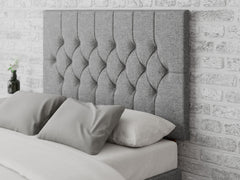 Olivier Headboard 80 cm - Saxon Twill - Grey