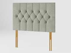 Olivier Headboard 80 cm - Plush Velvet - Duck Egg