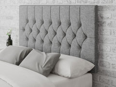 Olivier Headboard 80 cm - Saxon Twill - Grey