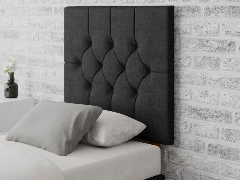 Olivier Headboard 80 cm - Malham Weave - Ebony