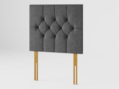 Olivier Headboard 80 cm - Saxon Twill - Charcoal